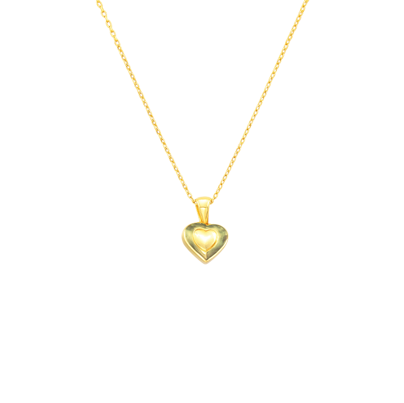 Bold Heart Necklace
