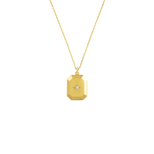 North Star Octa Locket Necklace