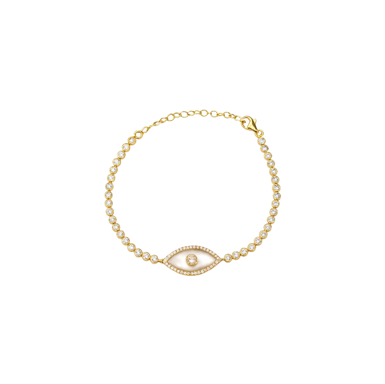 Evil Eye Crystals Bracelet