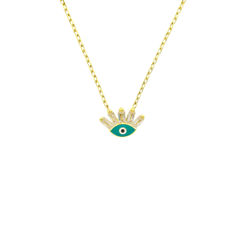Mini Sparkling Eye Necklace
