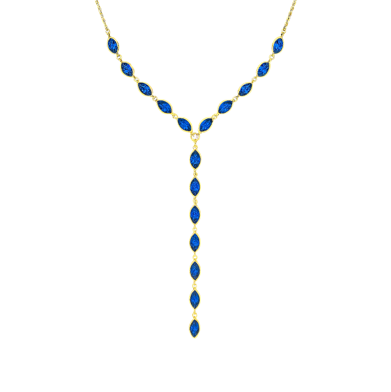 Teardrops Lariat Necklace