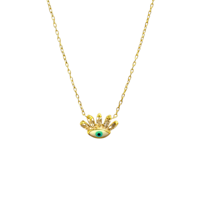 Mini Sparkling Eye Necklace