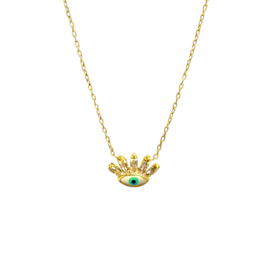 Mini Sparkling Eye Necklace