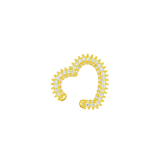 Pavé Heart Earcuff