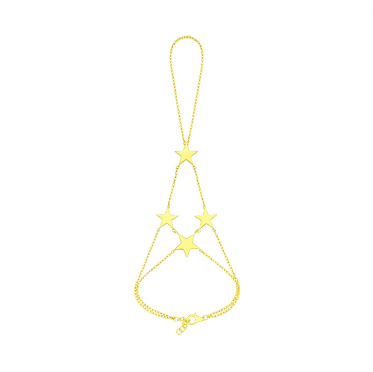 Multi Stars & Chains Hand Chain