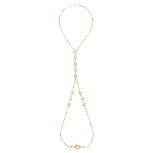 Connected Hearts Handchain