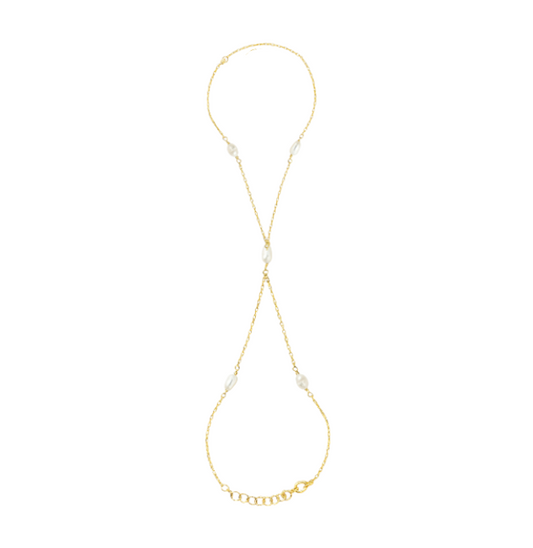 Mini Pearls Handchain