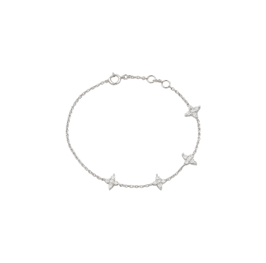 Multi Four Petals Bracelet