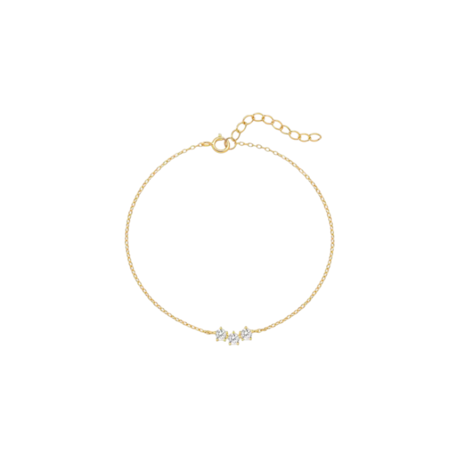 Connected Crystals Bracelet