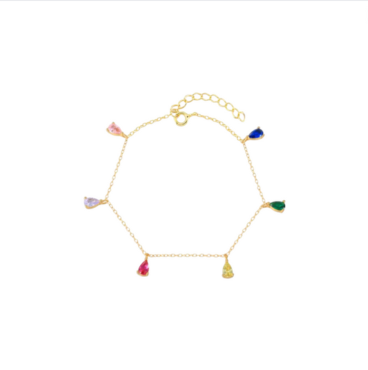 Rainbow Studs Bracelet