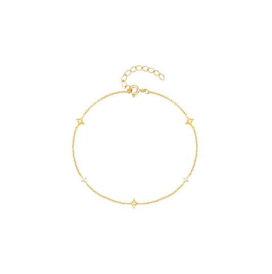 North Stars & Circles Bracelet