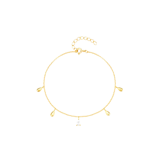 Bold Teardrops Sparkle Bracelet