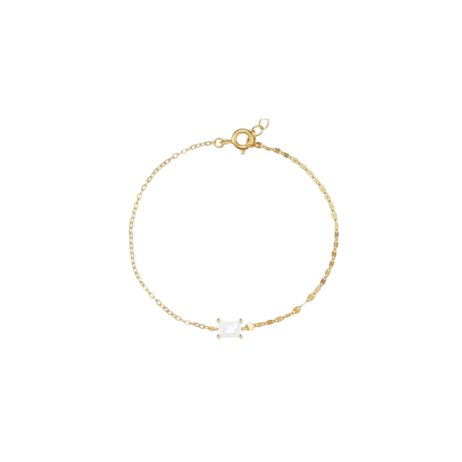 Opal Baguette Bracelet