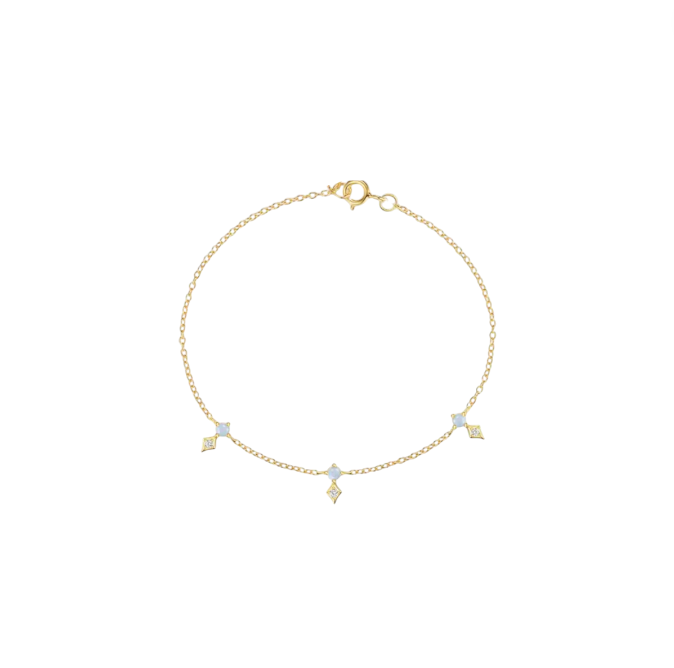 Triple Spiked Rhombus Bracelet