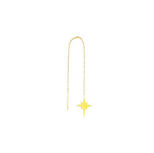 North Star Threader Earring