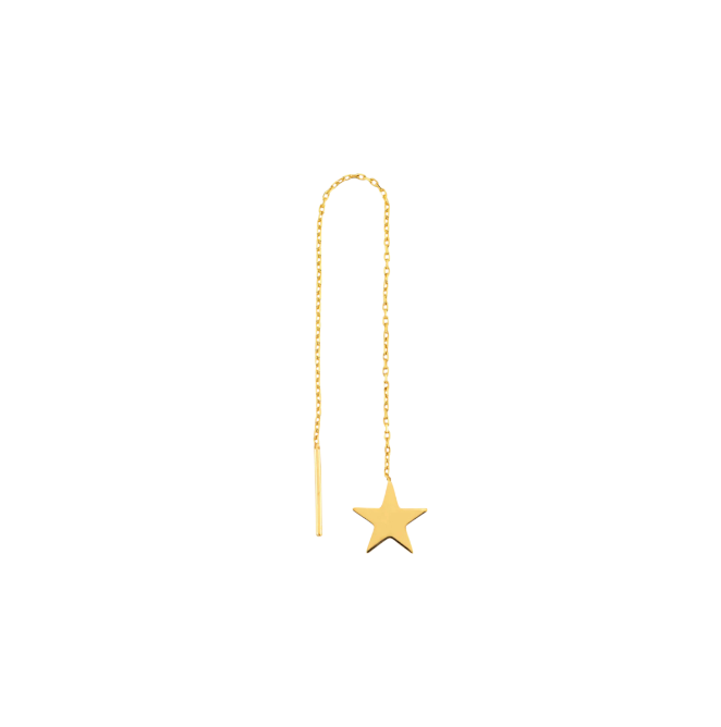 Star Threader Earring