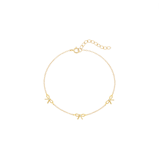 Triple Bows Bracelet