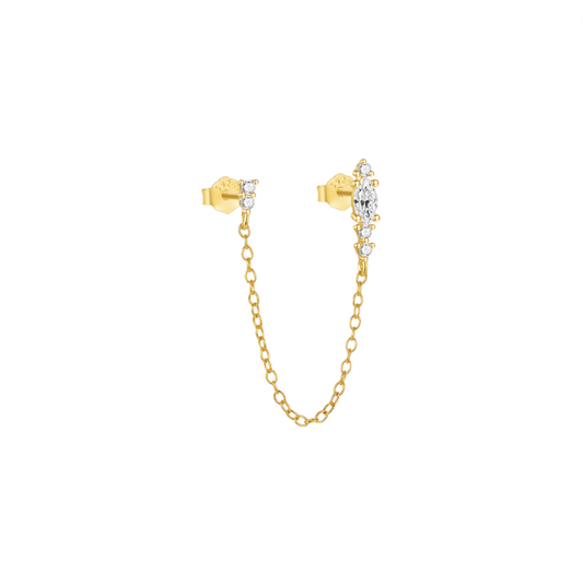 Bagatelle on Chain Double Piercing Earring