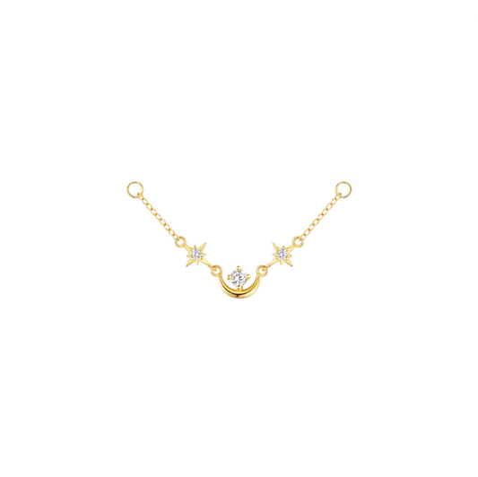 Crescent North Stars Chain Connector