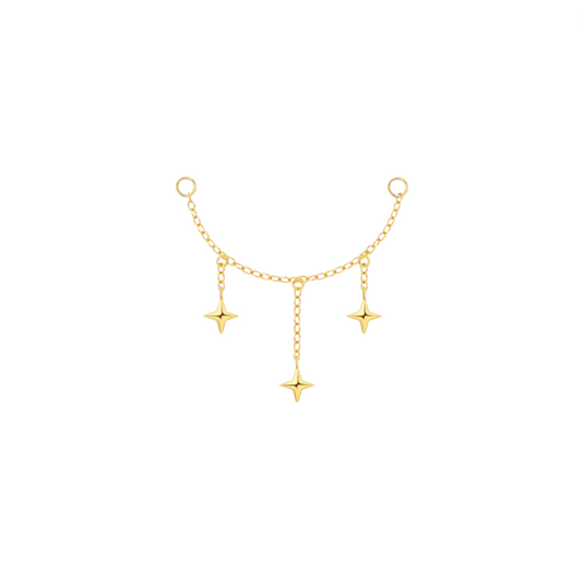Triple Dangling Stars Chain Connector