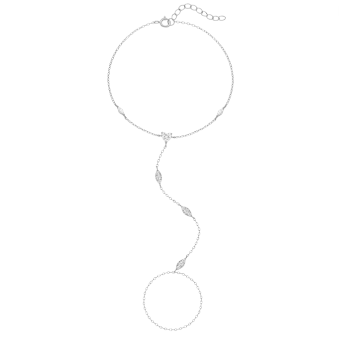Multi Marquise Handchain