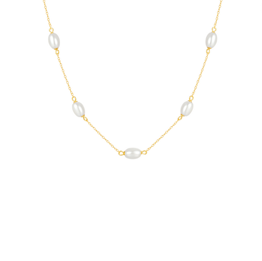 Multi Pearls Necklace