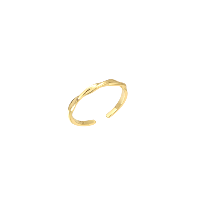 Thin Twisted Ring