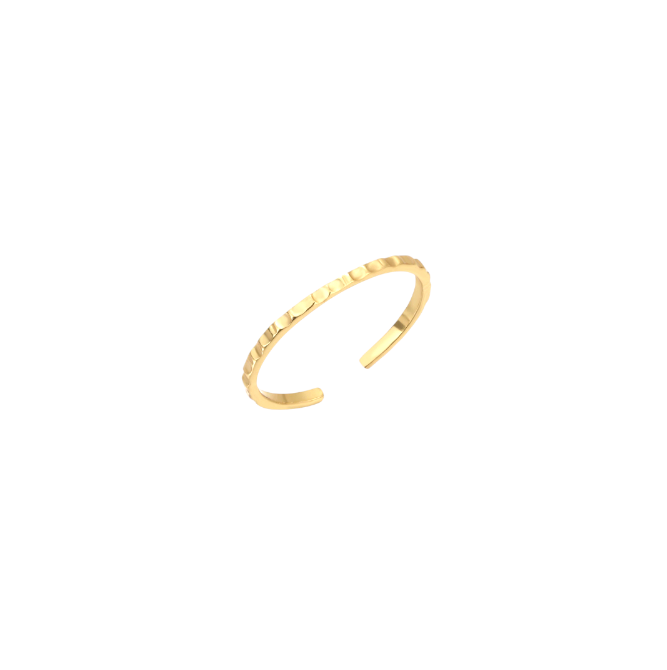 Thin Textured Ring