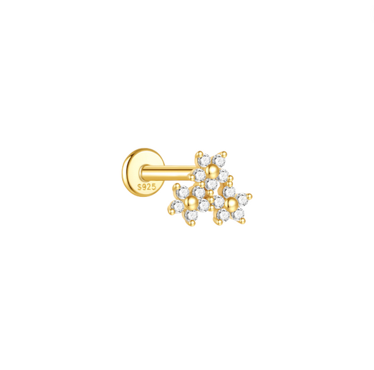 Triple Flora Garden Stud