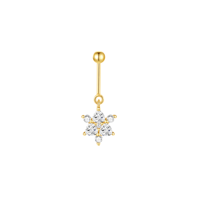Trinity Flake Bar Stud
