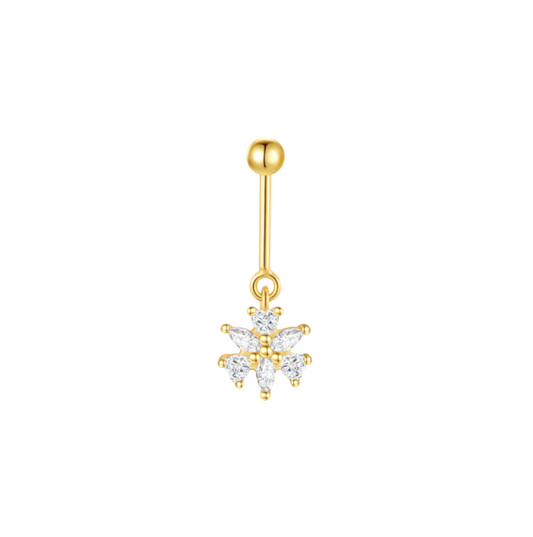 Snowflake Bar Stud