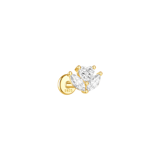 Heart Wing Stud