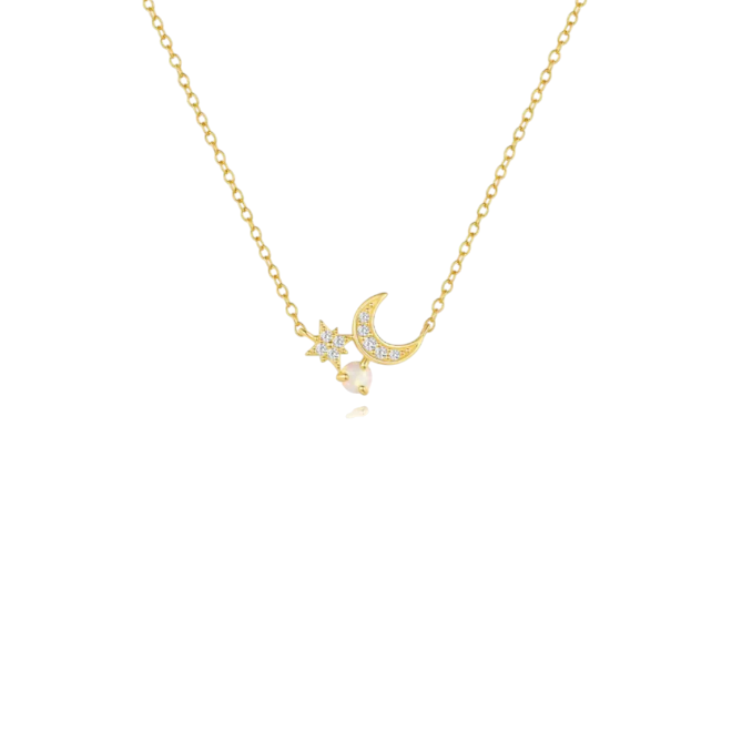 Connected Celestial Necklace
