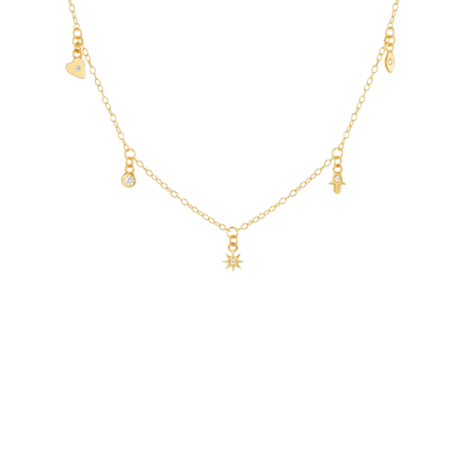 Dangling Luck Love Protection Necklace