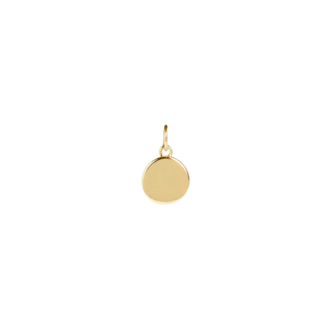 Mini Engravable Circle Charm