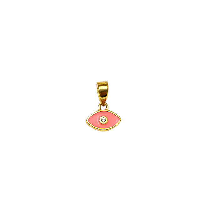 Enamel Eye Charm