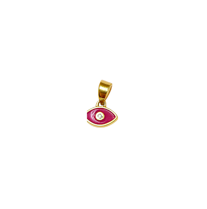 Enamel Eye Charm