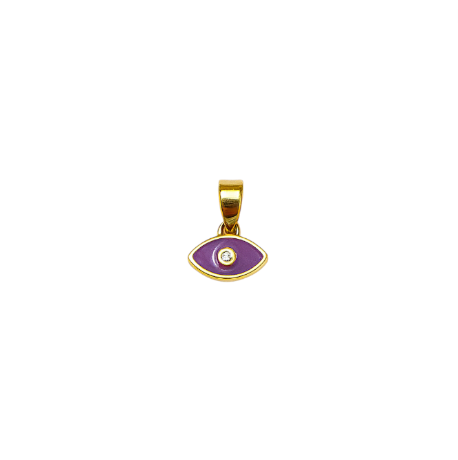 Enamel Eye Charm