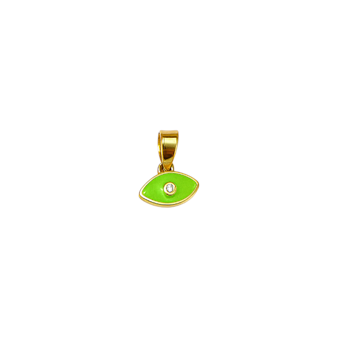 Enamel Eye Charm