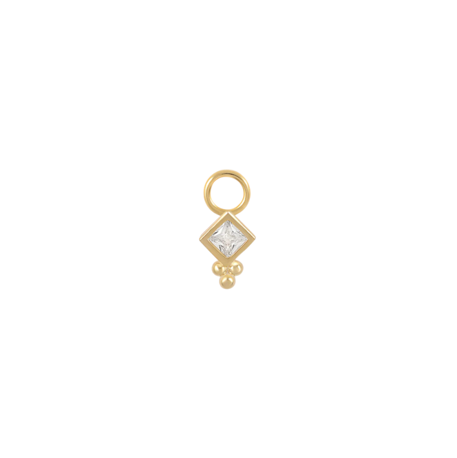 Rhombus Crystal Charm