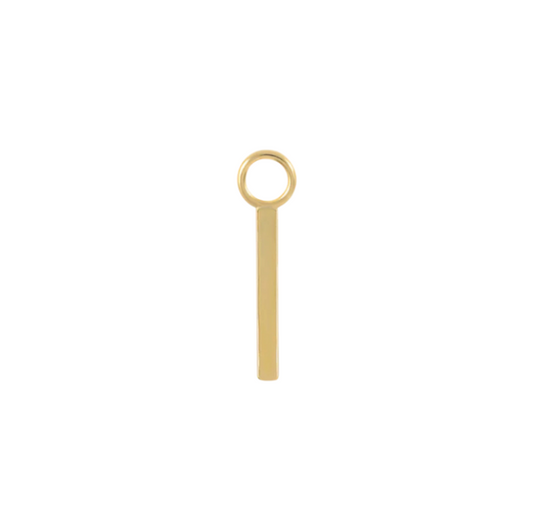 Golden Bar Charm