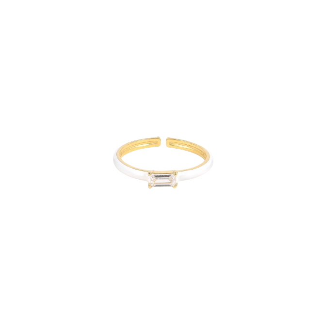 Cocktail Baguette Ring