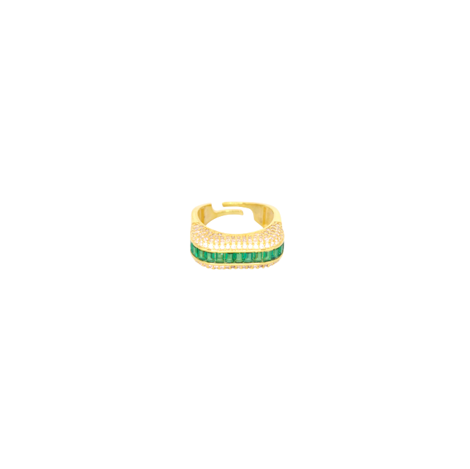 Pavé Cube Ring