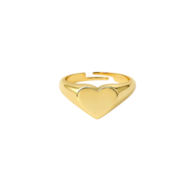 Heart Signet Ring