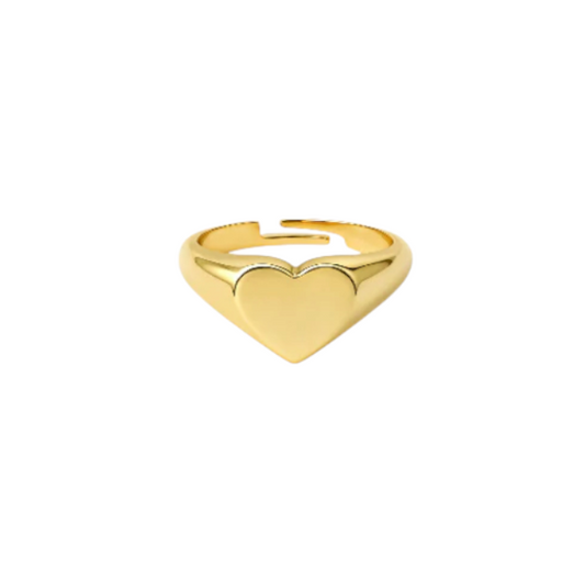 Heart Signet Ring