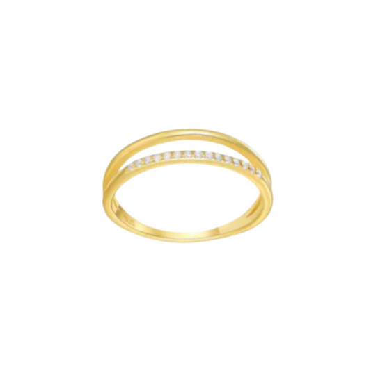 Pavé Bold Double Ring