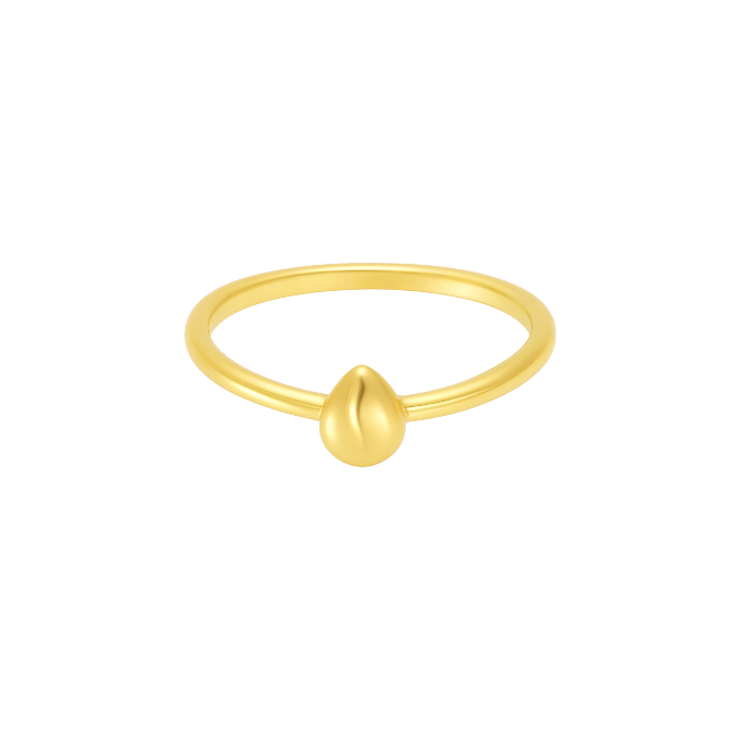 Bold Teardrop Ring