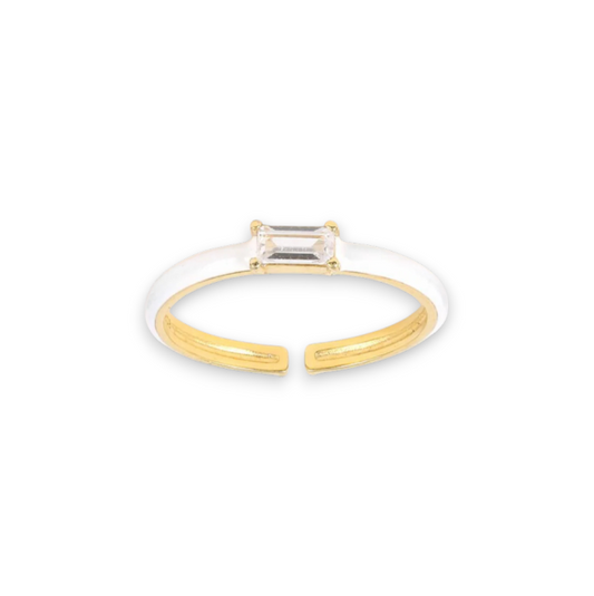Cocktail Baguette Ring