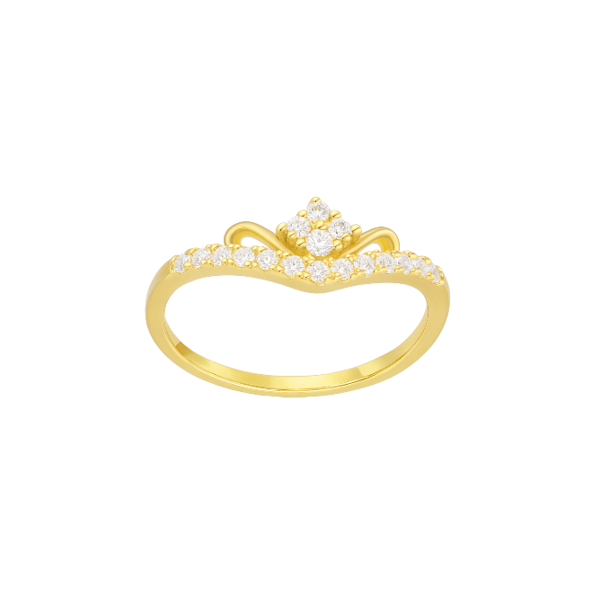 Pavé Princess Ring