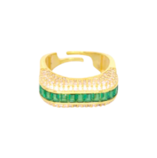 Pavé Cube Ring